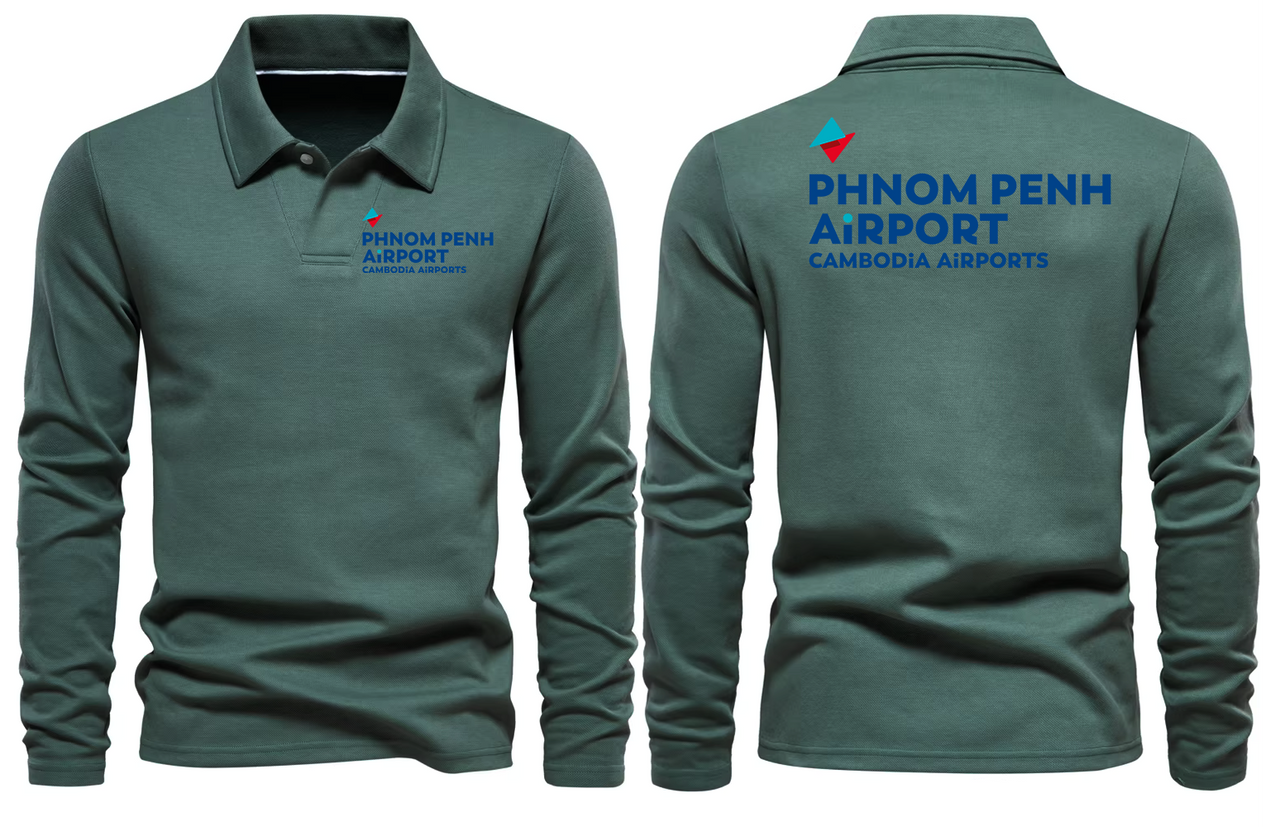 PHNOM AIRPORT LONG SLEEVE  POLO