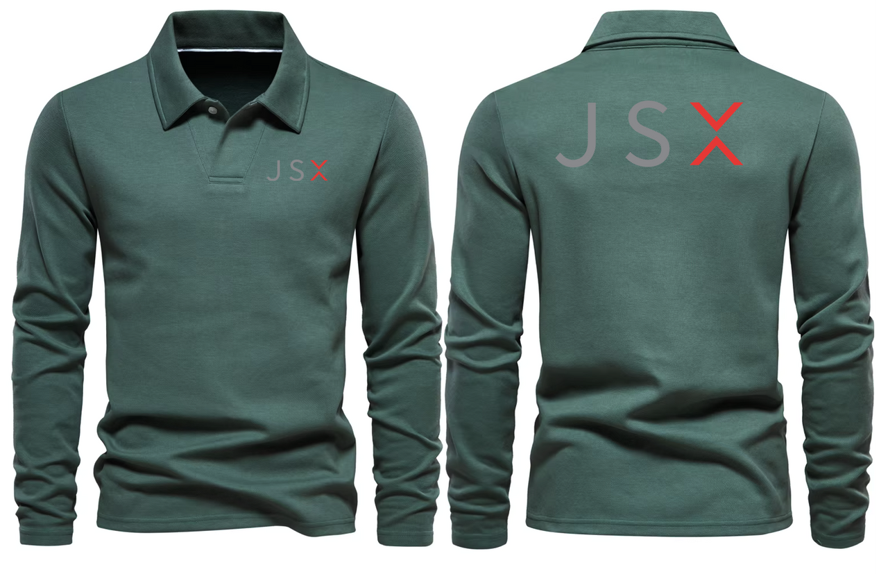 JSX LONG SLEEVE  POLO