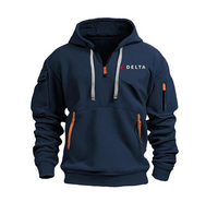 Thumbnail for DELTA AIRLINE HOODED JACKET PULLOVER