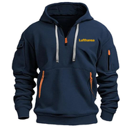 Thumbnail for LUFTHNSA AIRWAYS HOODED JACKET PULLOVER