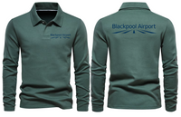 Thumbnail for BLACKPOOL AIRPORT LONG SLEEVE  POLO
