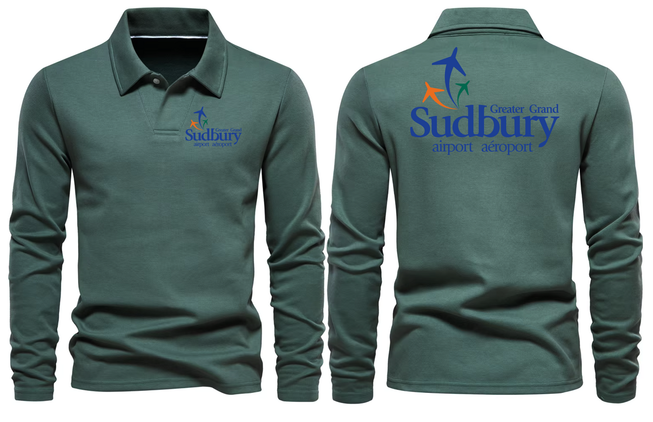 GREATER AIRPORT LONG SLEEVE  POLO