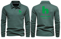 Thumbnail for HOBART AIRPORT LONG SLEEVE  POLO