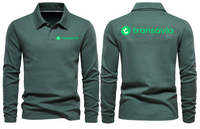Thumbnail for TRANSA AIR LONG SLEEVE  POLO