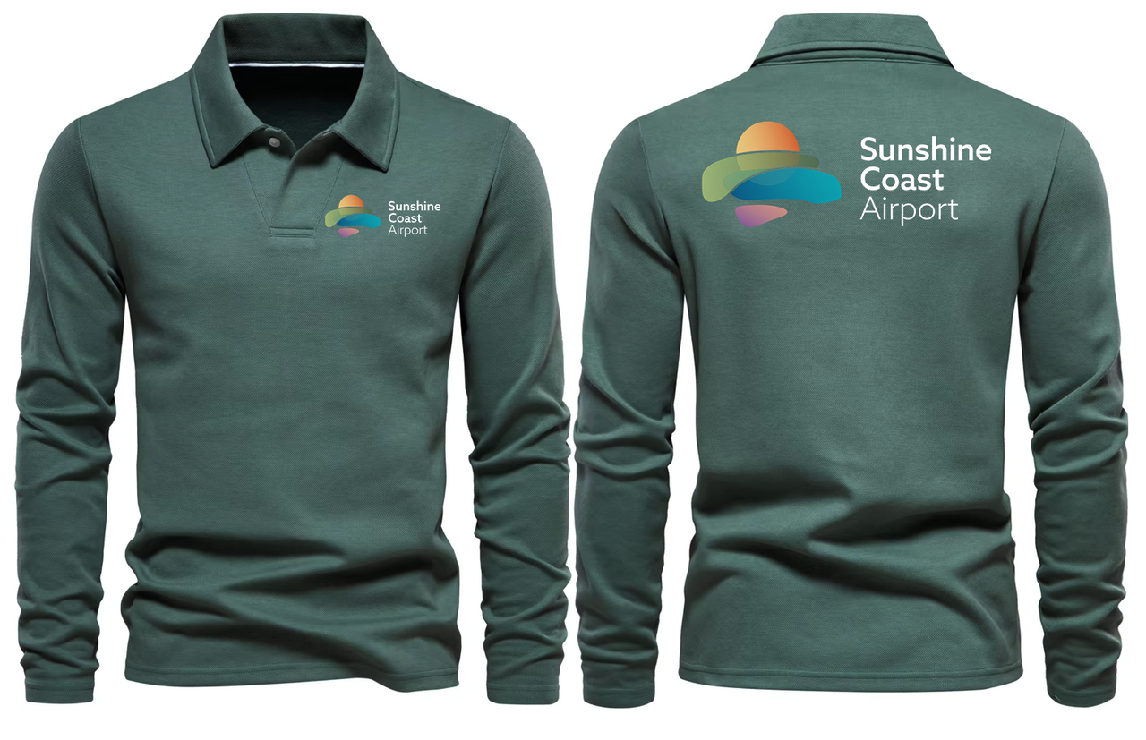 SUNSHINE AIRPORT LONG SLEEVE  POLO
