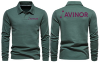 Thumbnail for AVINOR AIRPORT LONG SLEEVE  POLO