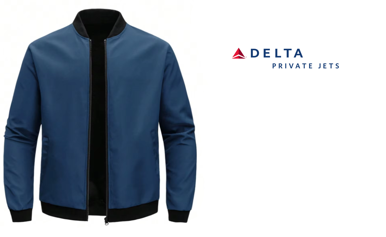 DELTA PRIVATZET LOOSE SOLID COLOR JACKET