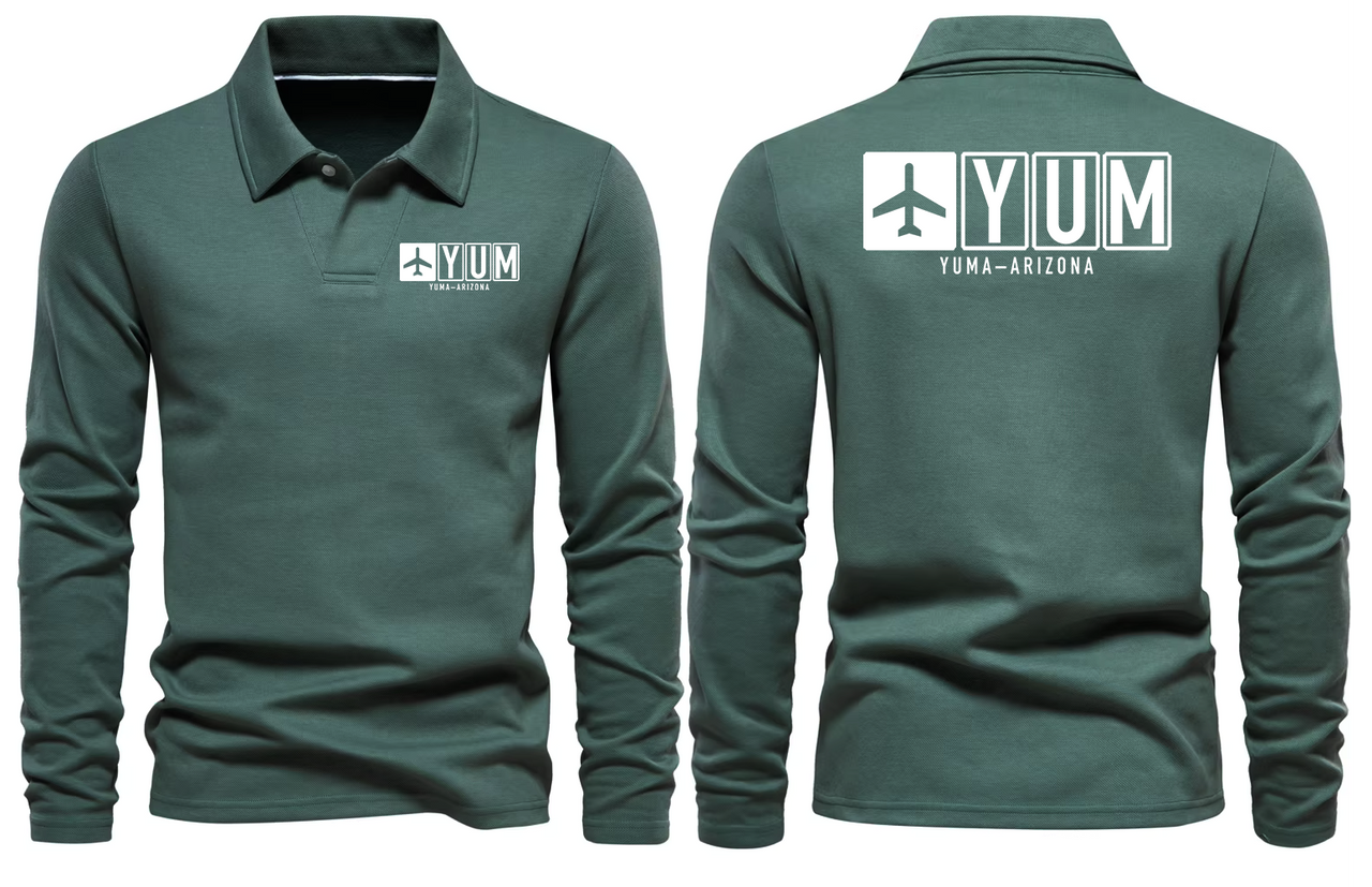 YUM AIRPORT LONG SLEEVE POLO