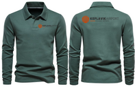 Thumbnail for KEFLAVIK AIRPORT LONG SLEEVE  POLO (Copy) (Copy)