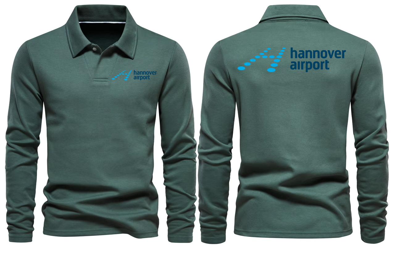 AER HANNOVER  AIRPORT LONG SLEEVE  POLO