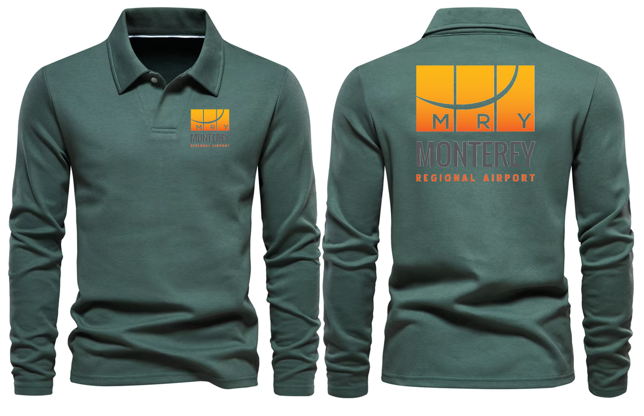 MONTEREY AIRPORT LONG SLEEVE  POLO