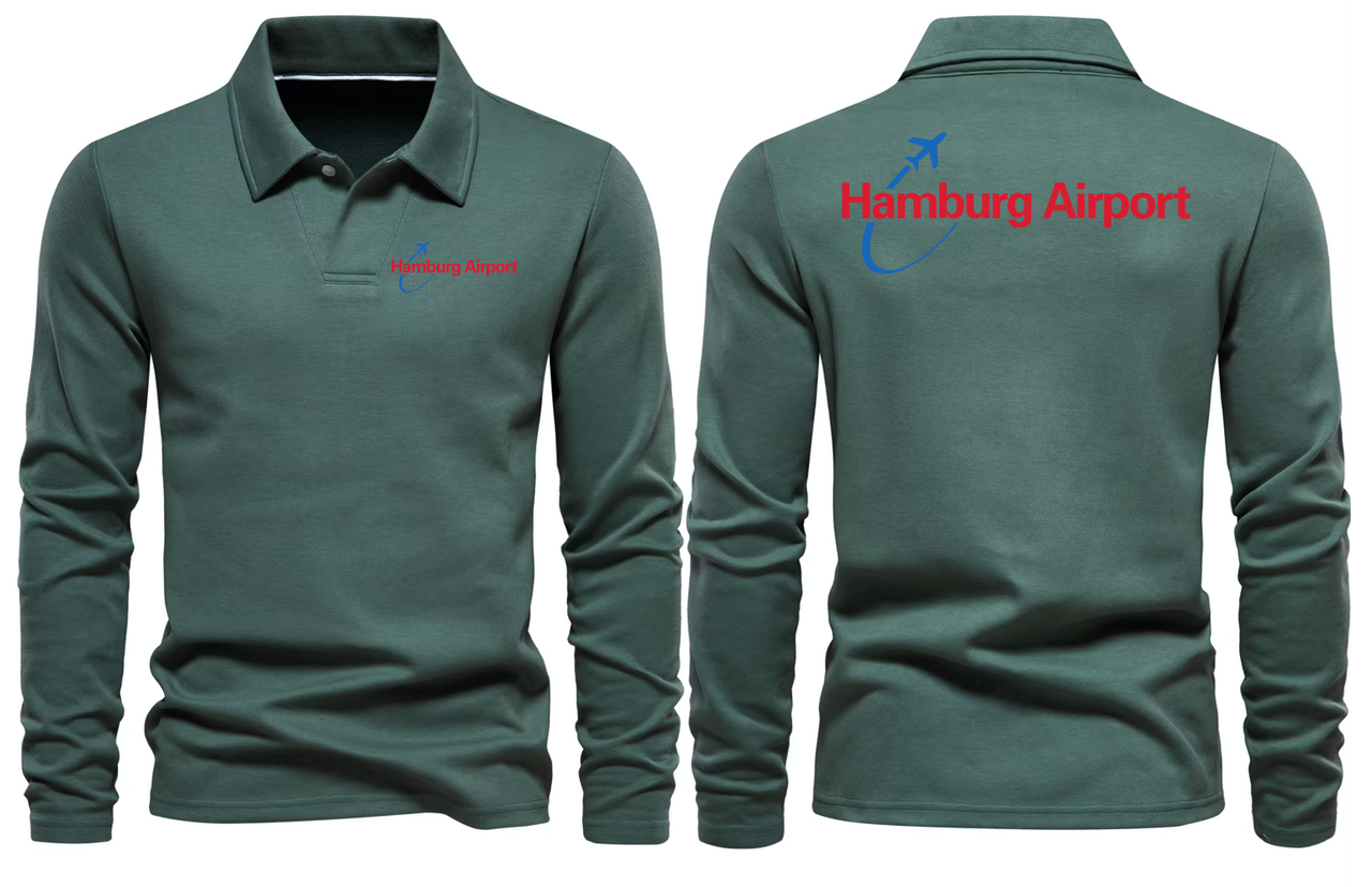 AER HUMBER AIRPORT LONG SLEEVE  POLO