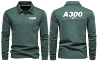 Thumbnail for AIRBUS 300 LONG SLEEVE  POLO