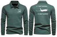 Thumbnail for BOEING I AM NOT GOING LOGO LONG SLEEVE  POLO