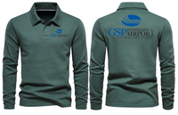 Thumbnail for AER GSP AIRPORT LONG SLEEVE  POLO