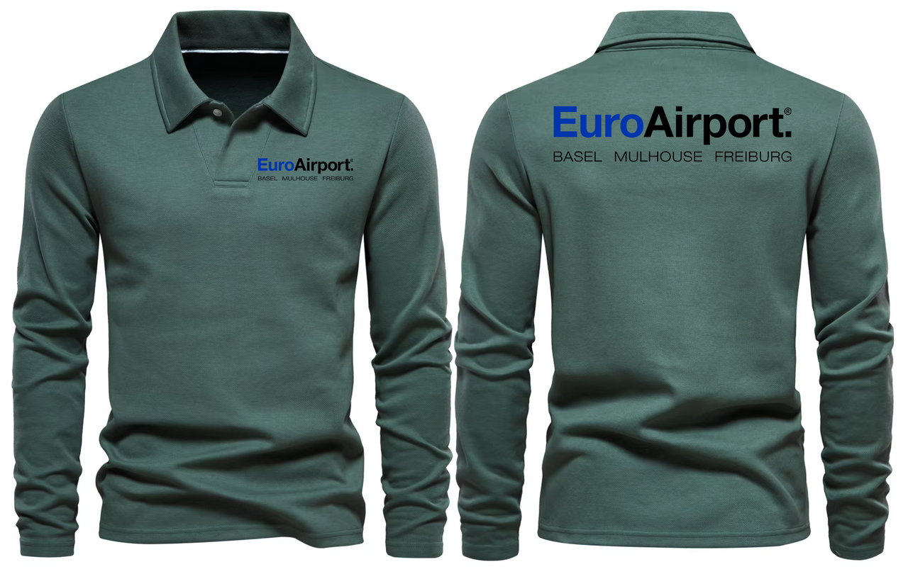 EURO AIRPORT LONG SLEEVE  POLO
