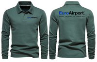 Thumbnail for EURO AIRPORT LONG SLEEVE  POLO
