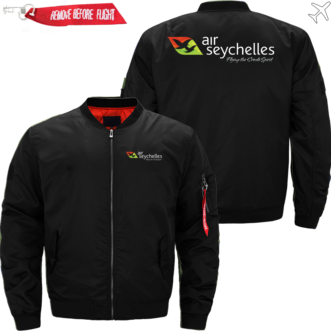 SEYCHELLES AIRLINES MA1 JACKET THE AV8R
