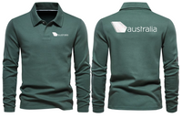 Thumbnail for AUSTRALIA AIRLINES LONG SLEEVE  POLO