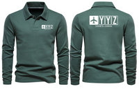 Thumbnail for YYZ AIRPORT LONG SLEEVE POLO