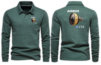 Thumbnail for AIRBUS CF6 LONG SLEEVE  POLO
