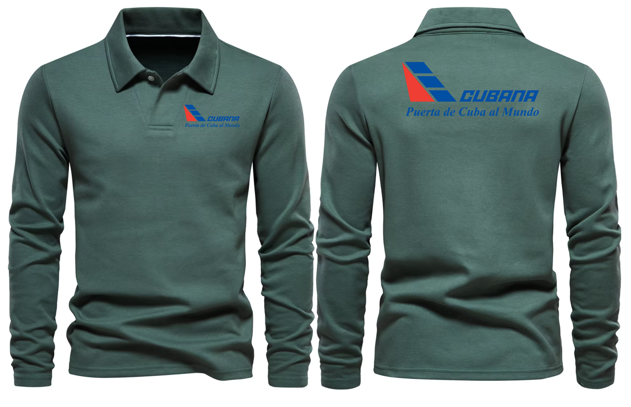 CUBANA AIR LONG SLEEVE  POLO