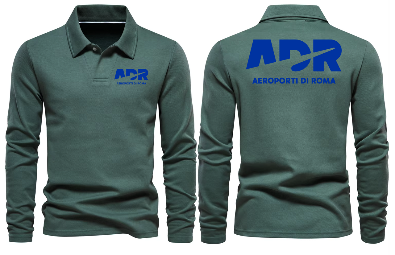 ADR AIRPORT LONG SLEEVE  POLO