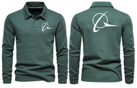 Thumbnail for BOEING LOGO LONG SLEEVE  POLO