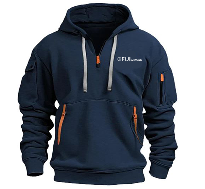 FIJI AIRWAYS HOODED JACKET PULLOVER