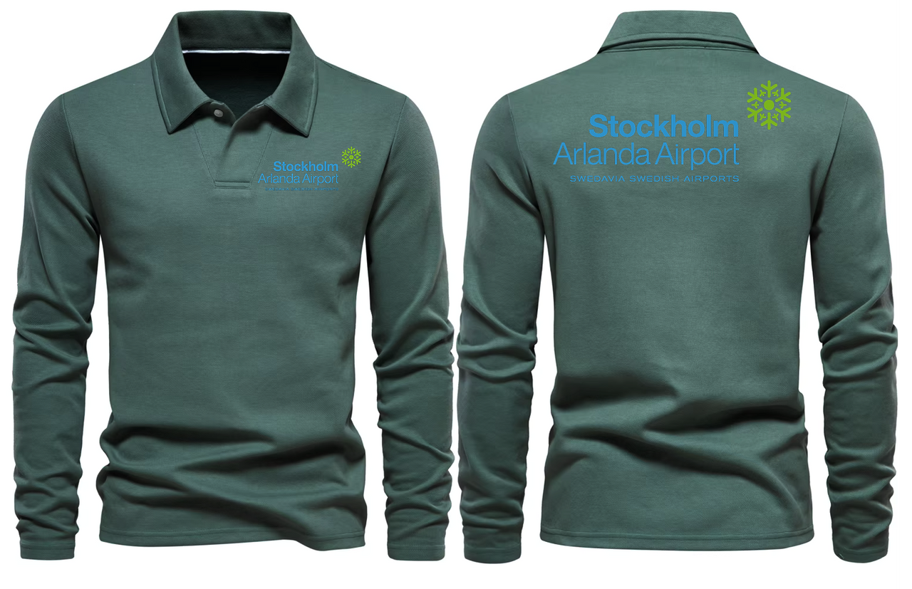 STOCKHALM AIRPORT LONG SLEEVE  POLO