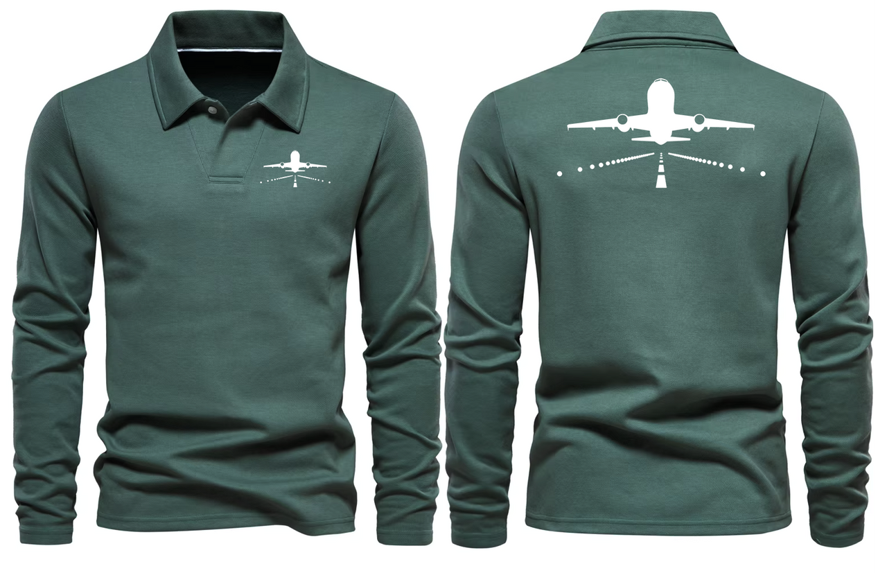 AIRBUS A319 LONG SLEEVE  POLO
