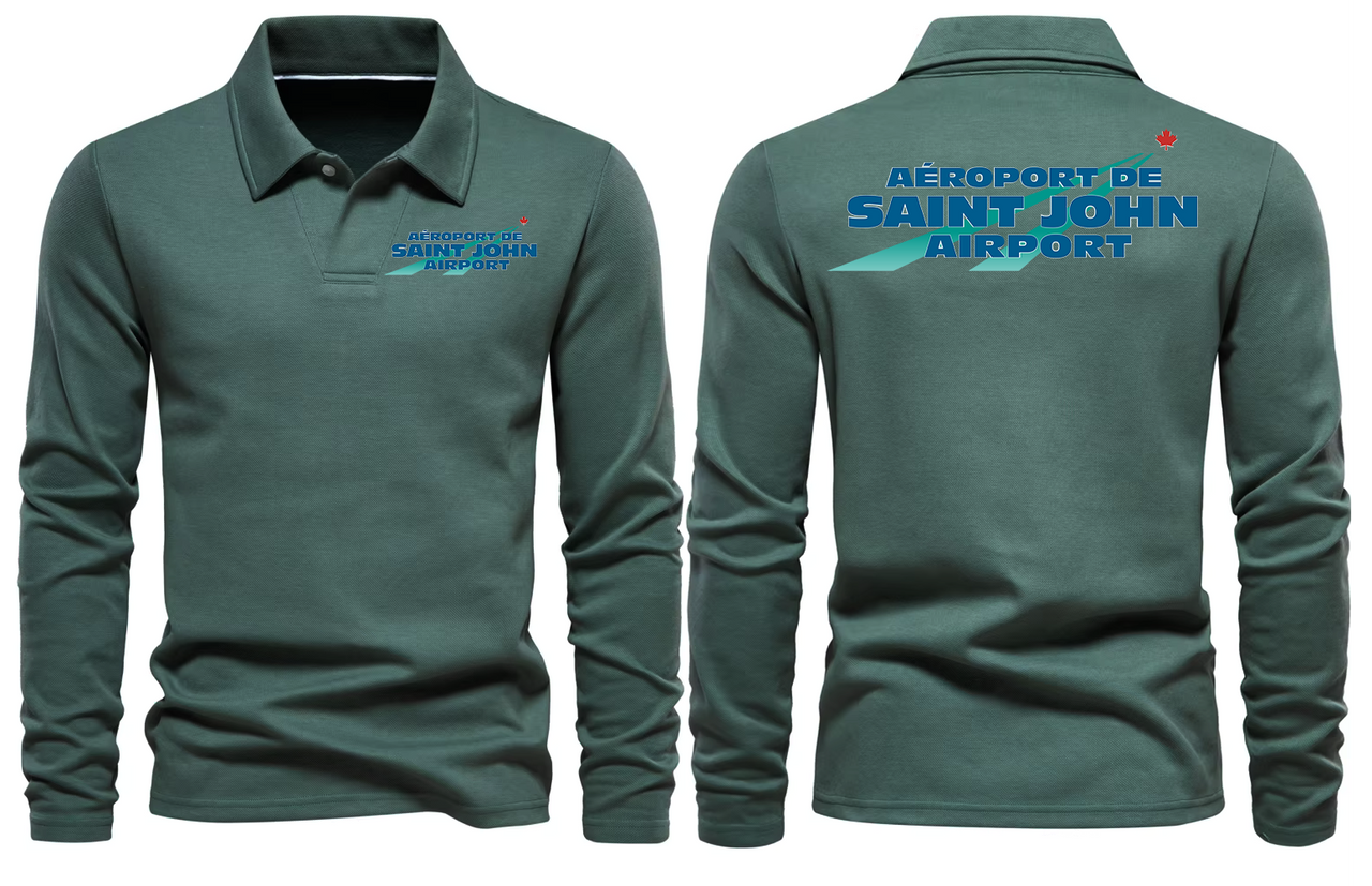 SAINT JOHAN AIRPORT LONG SLEEVE  POLO
