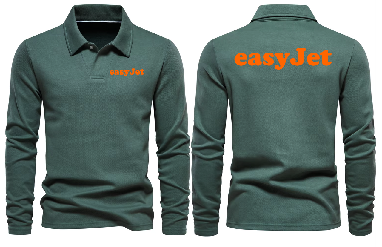 EASYJET  LONG SLEEVE  POLO