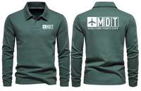 Thumbnail for MDT AIRPORT LONG SLEEVE POLO