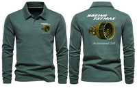 Thumbnail for BOEING 737 MAX CFM LONG SLEEVE  POLO