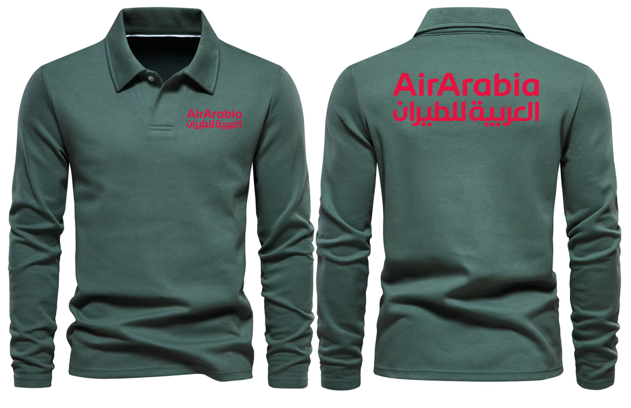 AIR ARBIA AIRLINES LONG SLEEVE  POLO