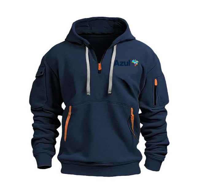 AZUL AIRLINE HOODED JACKET PULLOVER