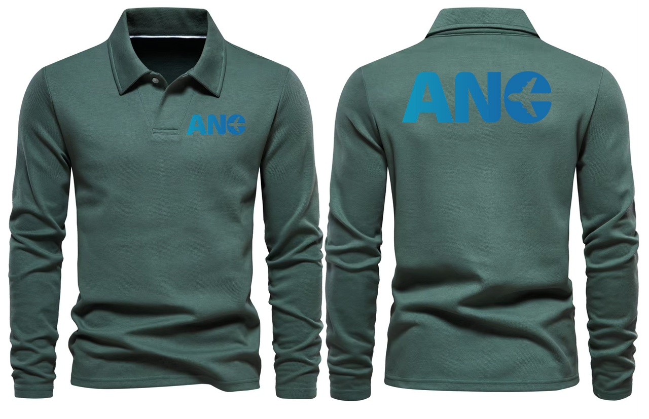 ANO LONG SLEEVE  POLO