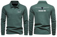 Thumbnail for CESSNA 182 LONG SLEEVE  POLO