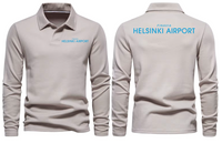 Thumbnail for HELSINKI AIRPORT LONG SLEEVE  POLO