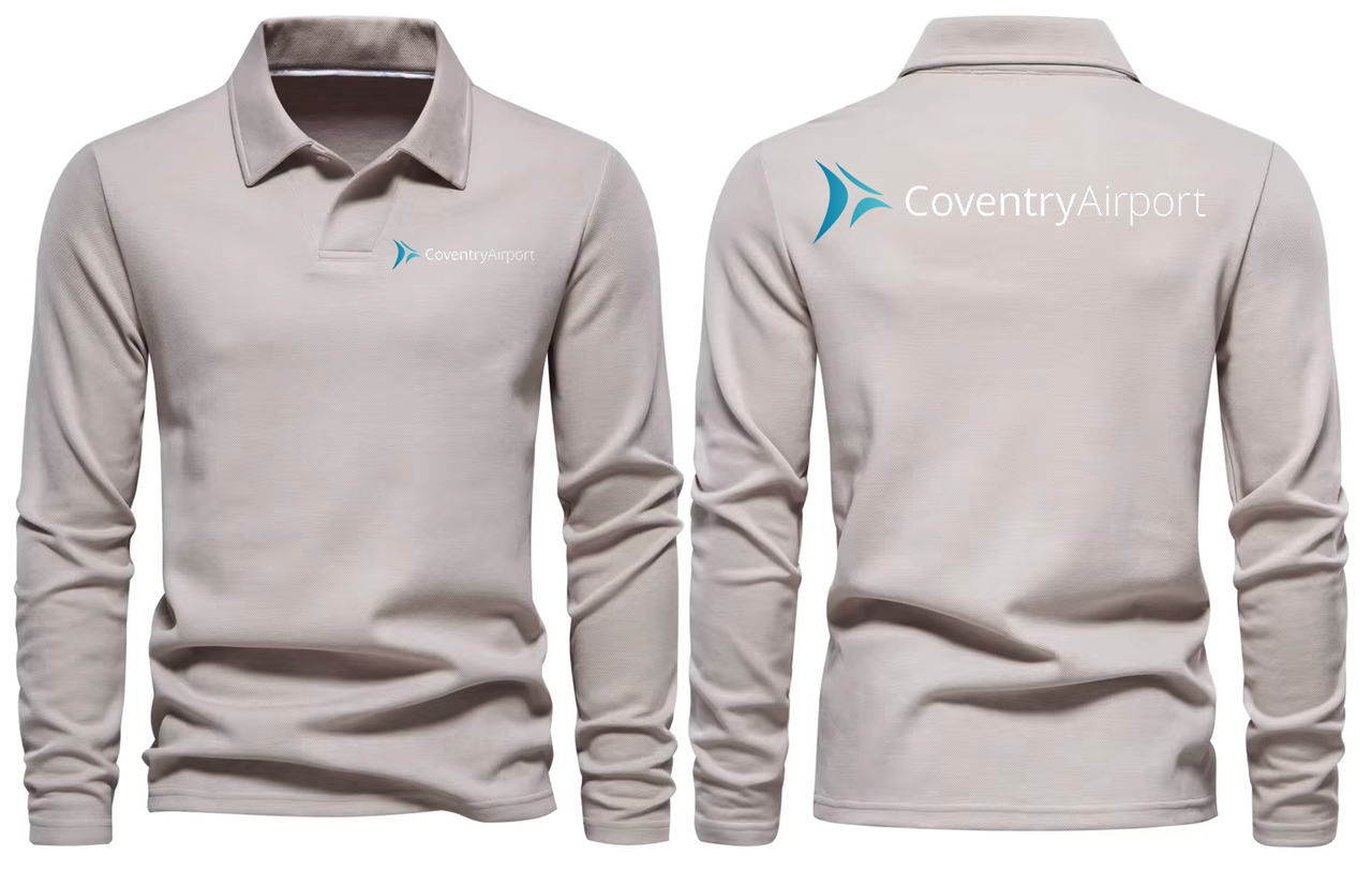 CON AIRPORT LONG SLEEVE  POLO