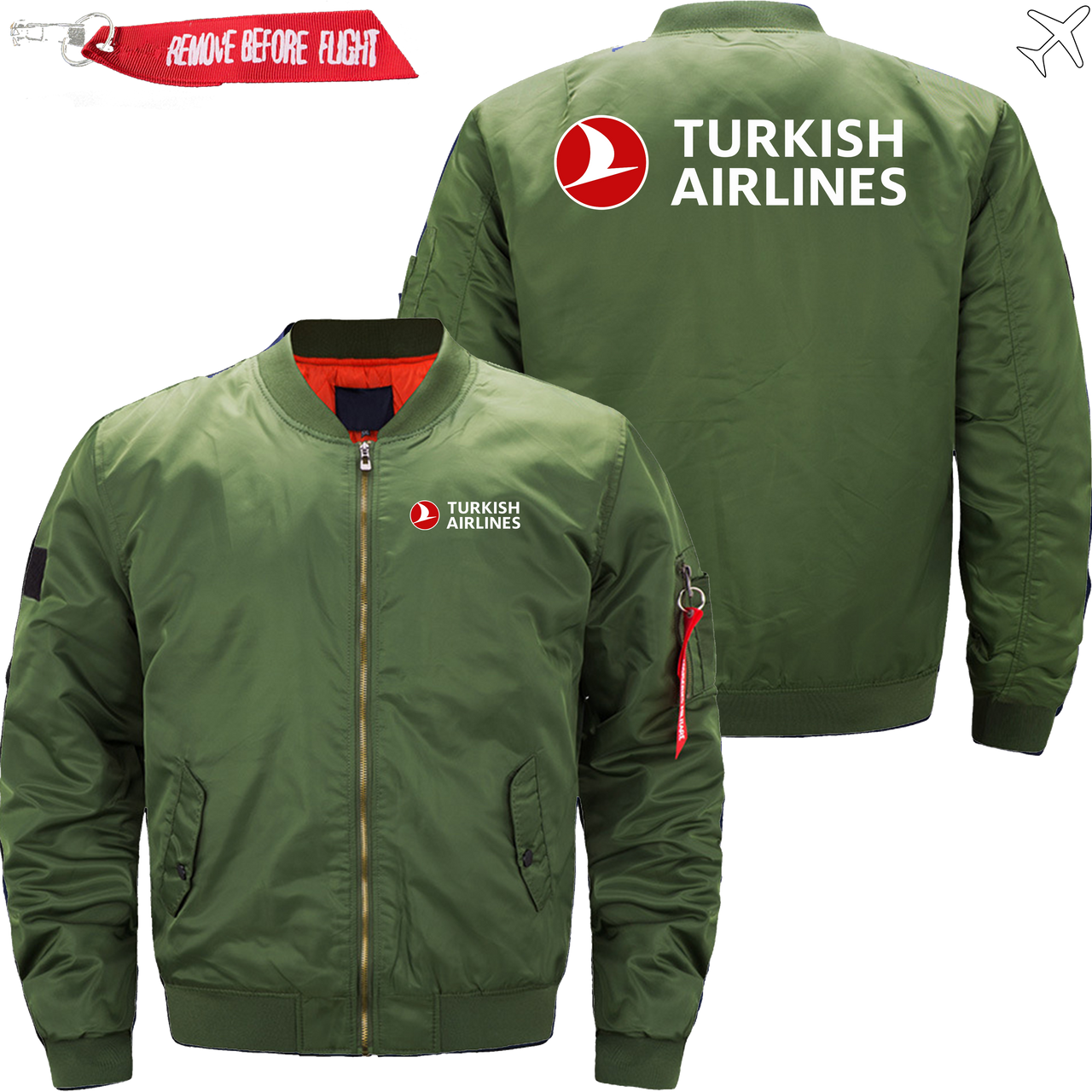 TURKISH AIRLINES MA1 JACKET THE AV8R