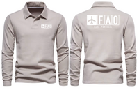 Thumbnail for FAO AIRPORT LONG SLEEVE POLO