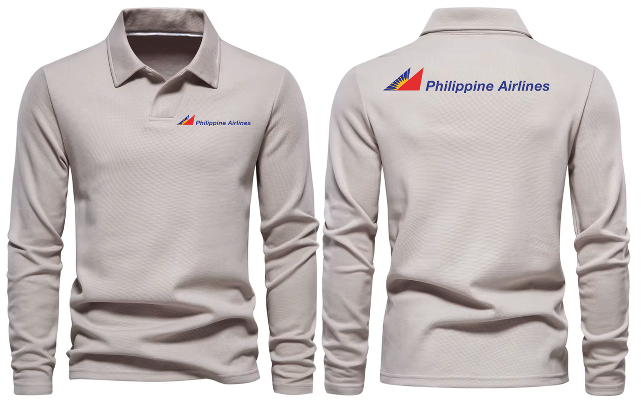 PHILIPPINE AIRLINES LONG SLEEVE  POLO