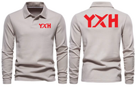 Thumbnail for YXH AIRPORT LONG SLEEVE  POLO