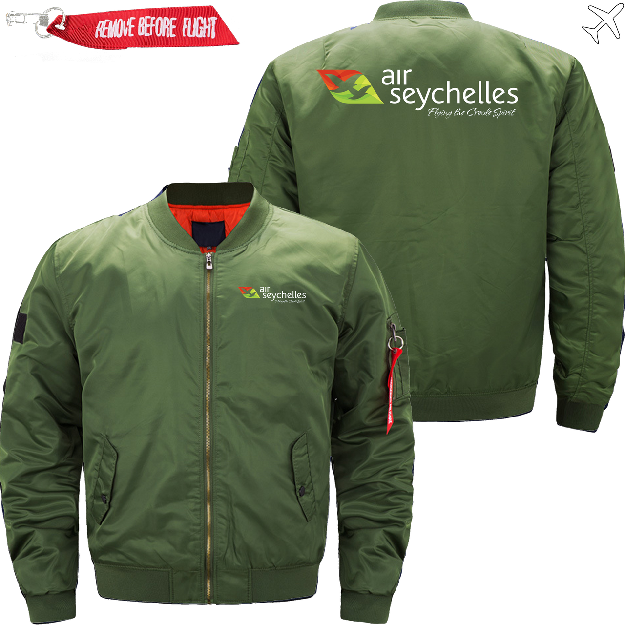 SEYCHELLES AIRLINES MA1 JACKET THE AV8R