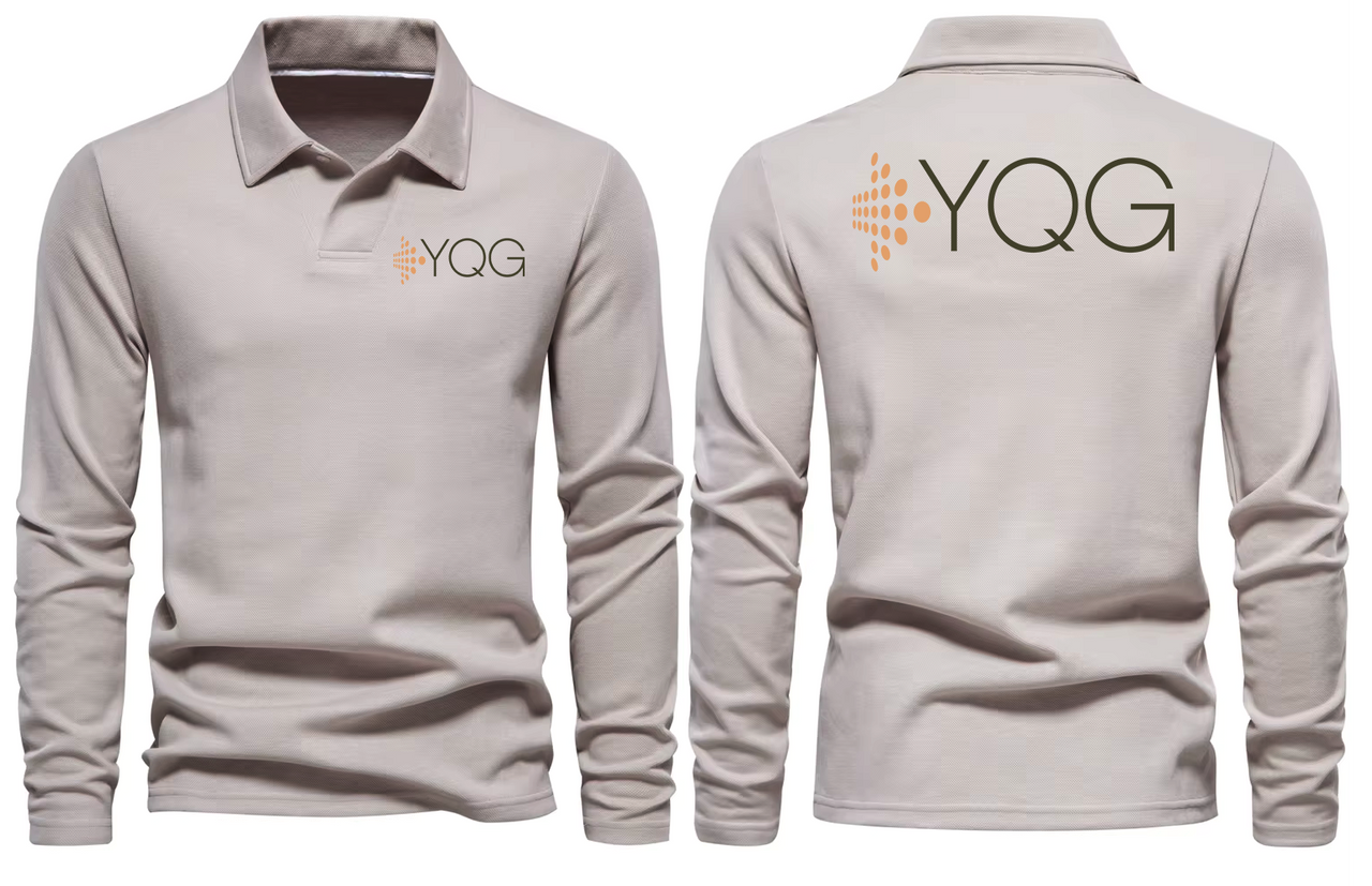 YQG AIRPORT LONG SLEEVE  POLO
