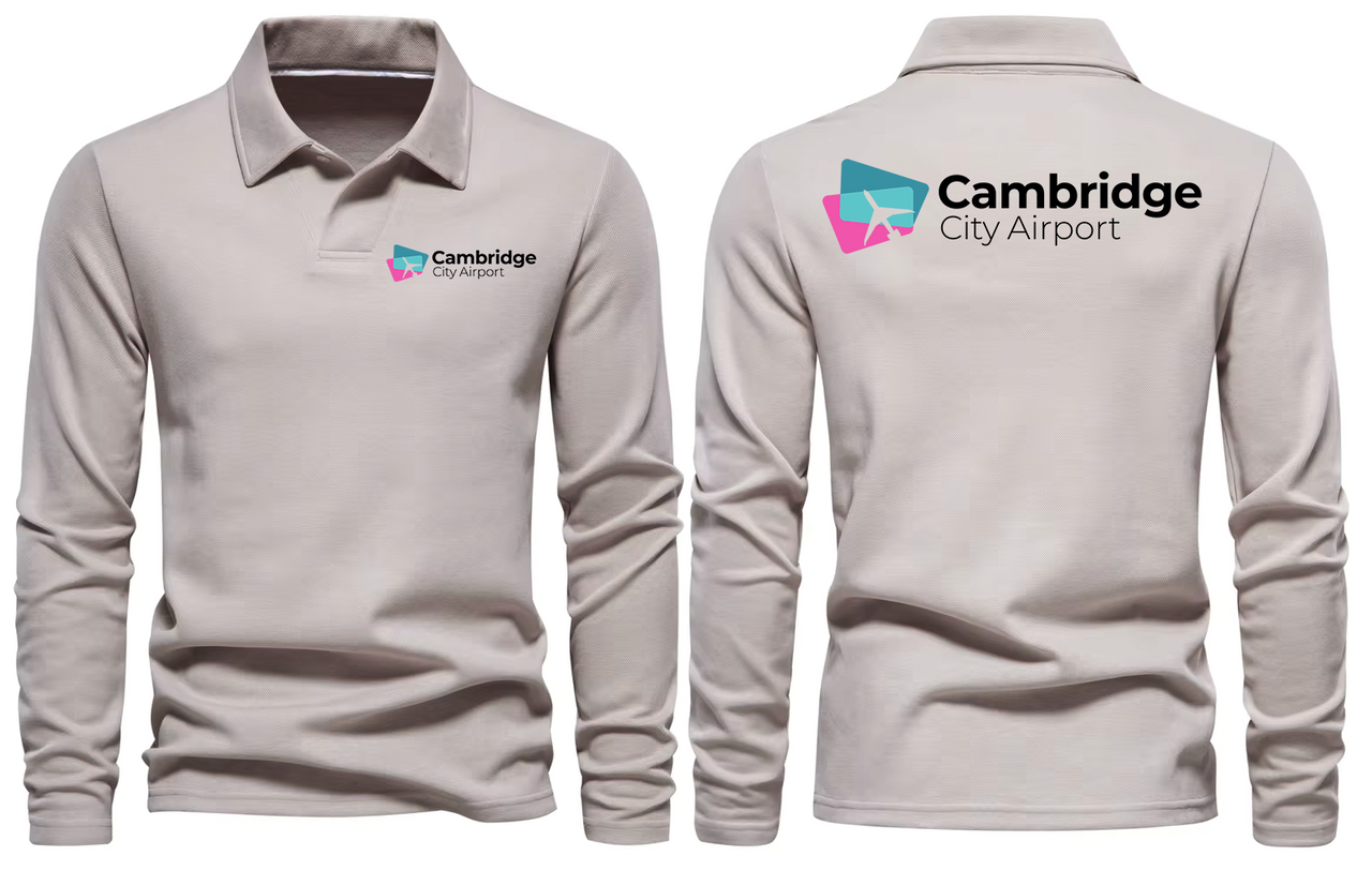 AIR CAMBRIDGE AIRPORT LONG SLEEVE  POLO