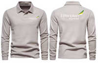 Thumbnail for ETHIOPIAN AIRLINES LONG SLEEVE  POLO