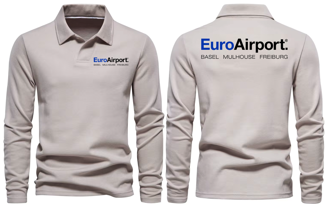 EURO AIRPORT LONG SLEEVE  POLO